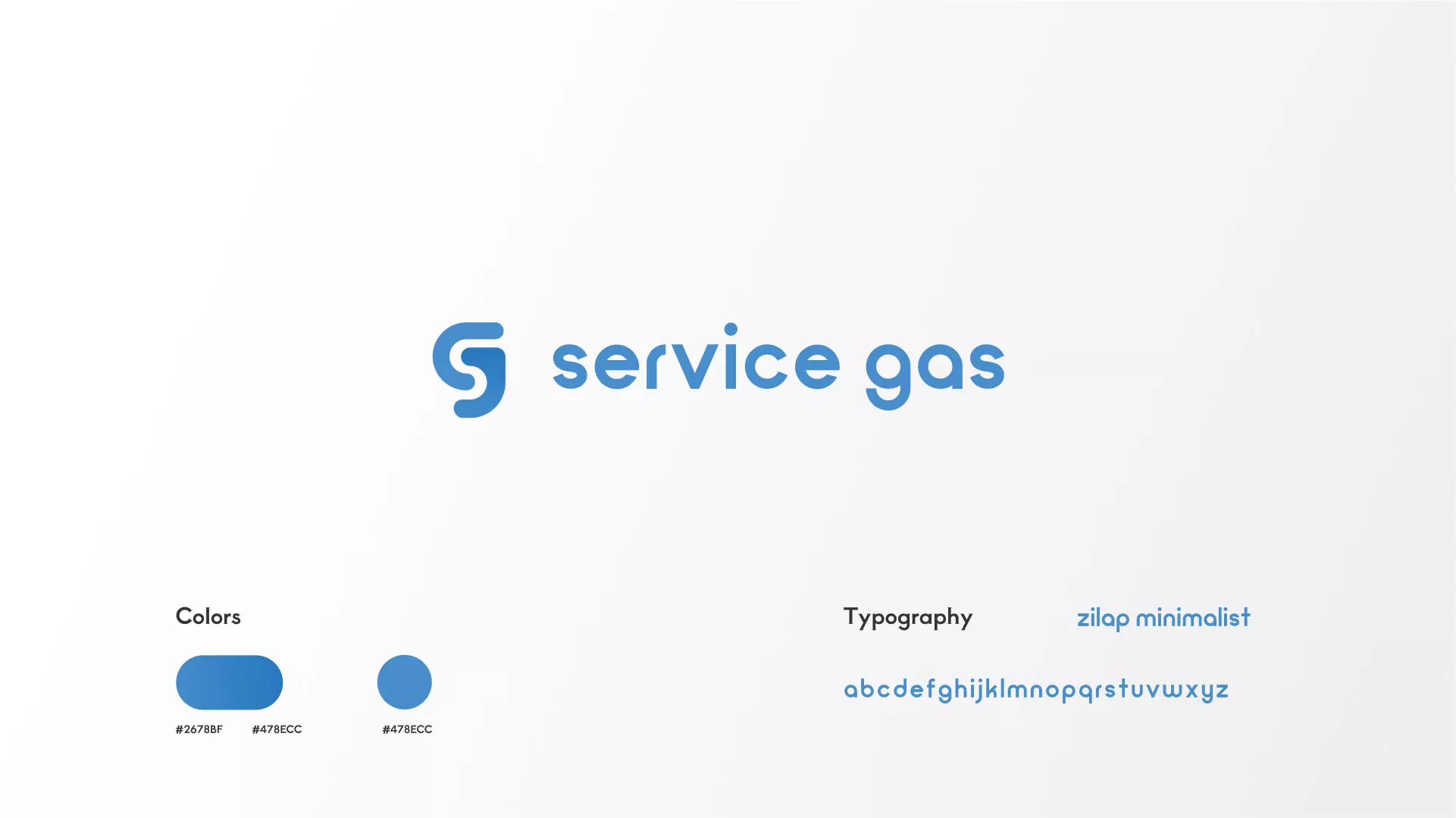 Разработка логотипа газовой компании «Сервис газ» в Дзержинском